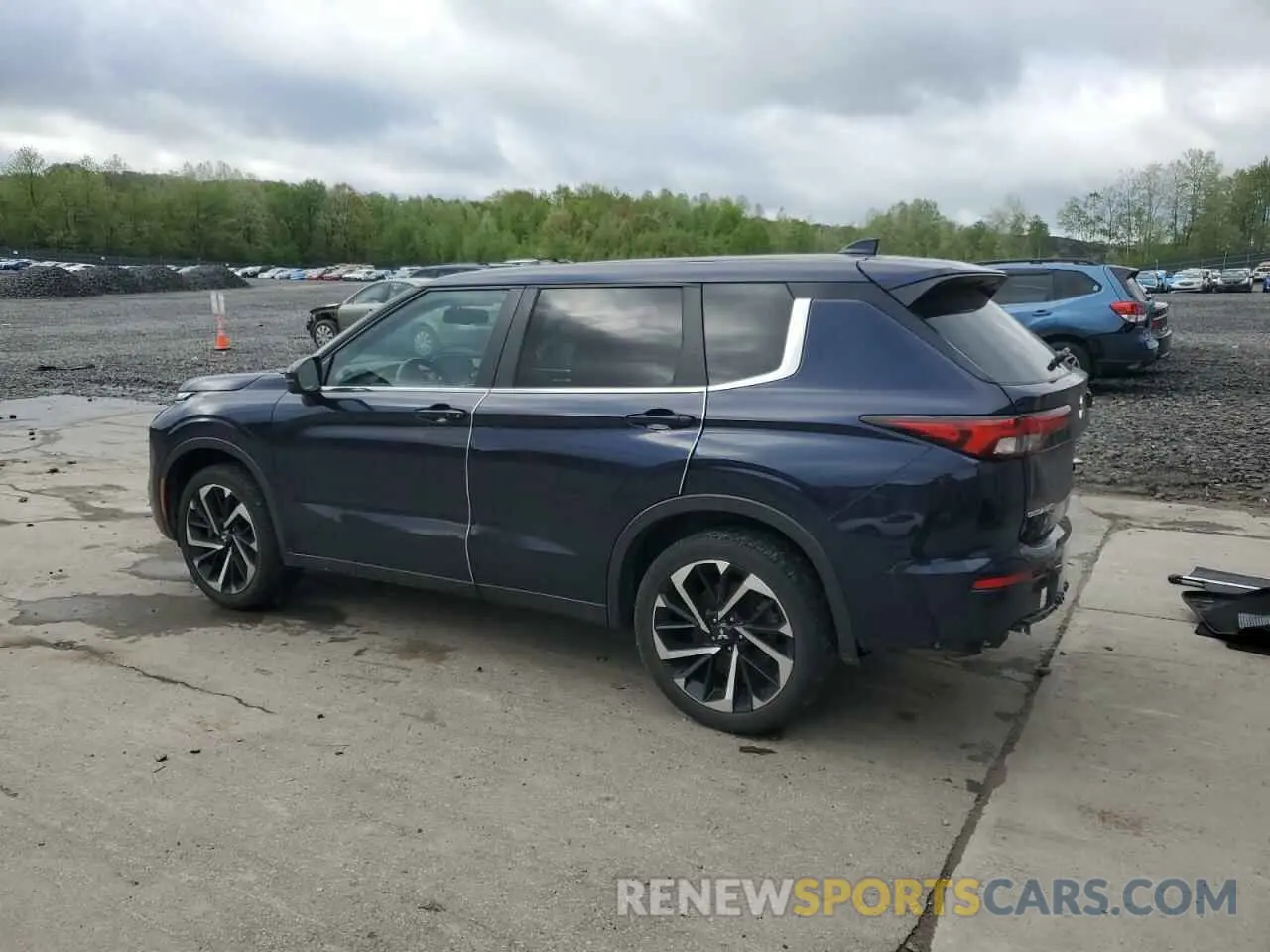 2 fotografías del automóvil dañado JA4J4UA85NZ009200 MITSUBISHI OUTLANDER 2022