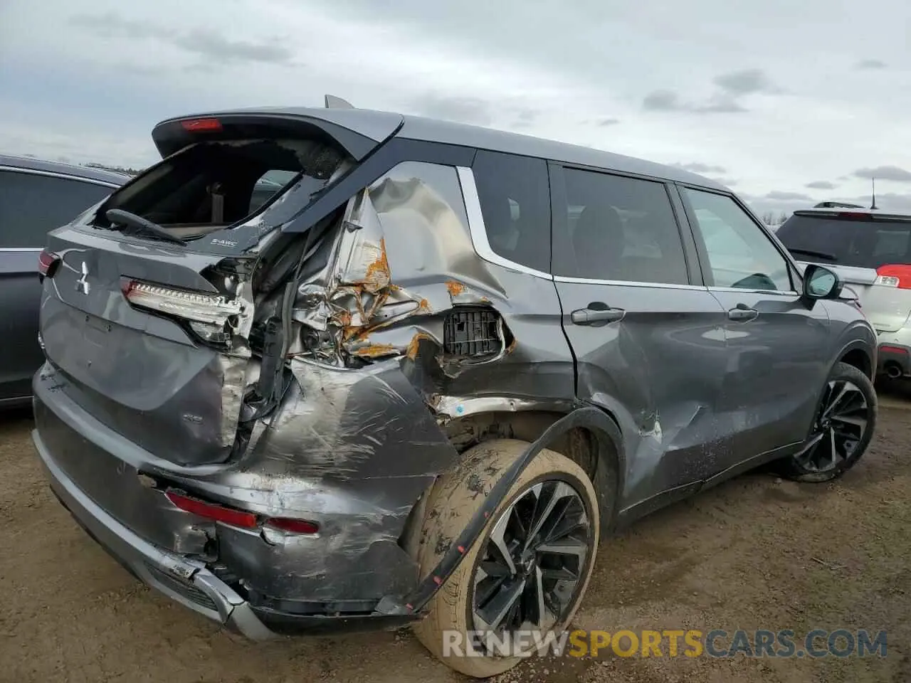 3 fotografías del automóvil dañado JA4J4UA86NZ012719 MITSUBISHI OUTLANDER 2022