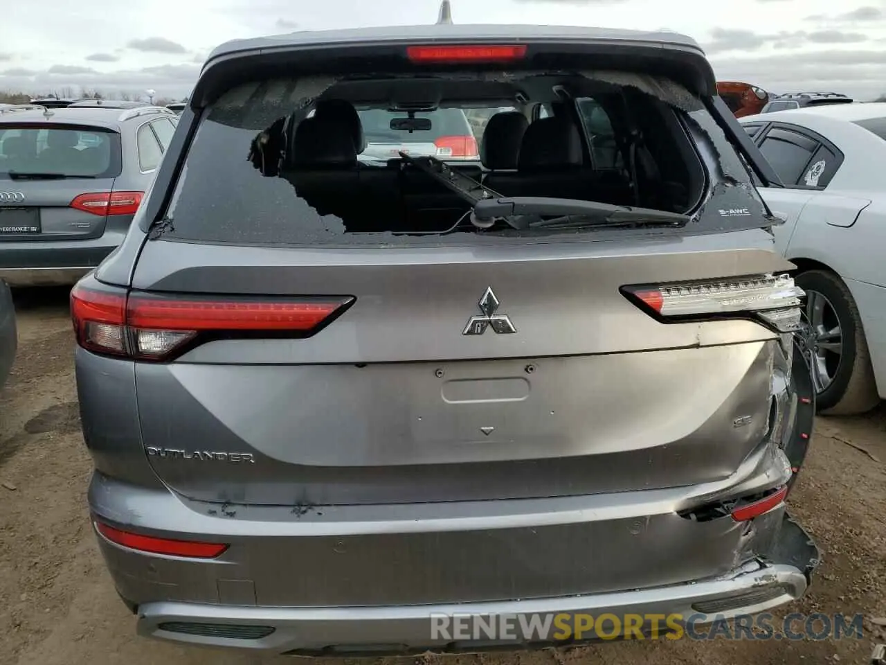 6 fotografías del automóvil dañado JA4J4UA86NZ012719 MITSUBISHI OUTLANDER 2022
