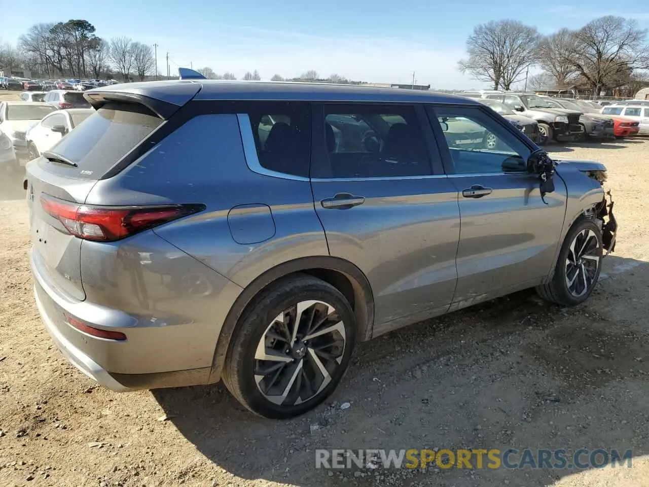 3 fotografías del automóvil dañado JA4J4UA86NZ038866 MITSUBISHI OUTLANDER 2022