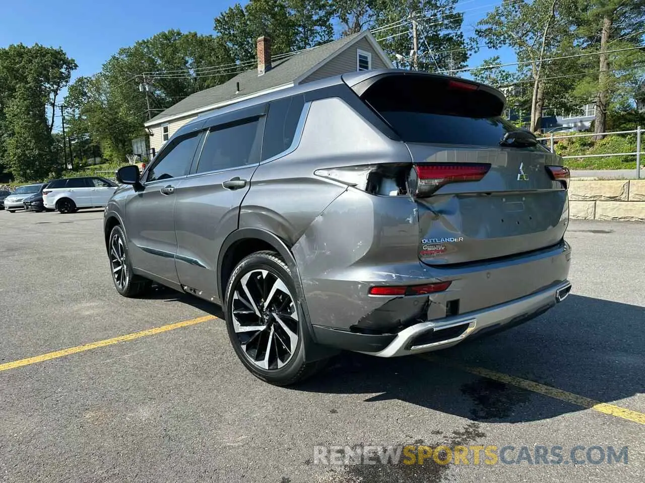 2 fotografías del automóvil dañado JA4J4UA86NZ050077 MITSUBISHI OUTLANDER 2022