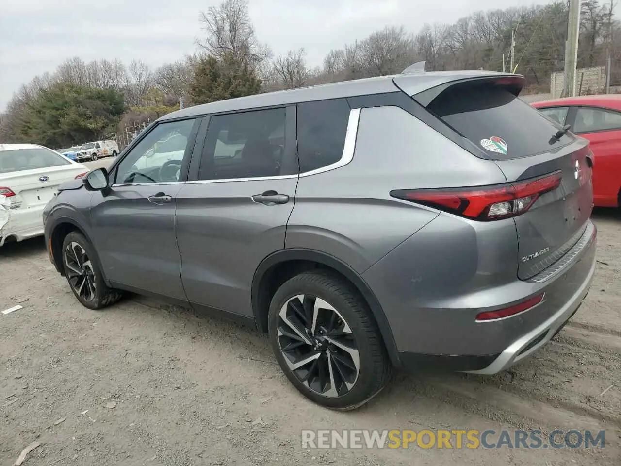 2 fotografías del automóvil dañado JA4J4UA87NZ011305 MITSUBISHI OUTLANDER 2022