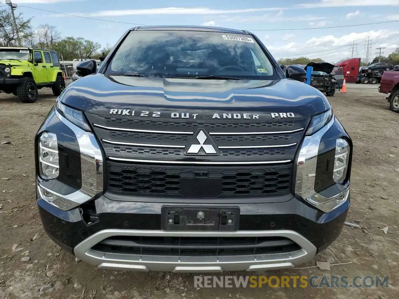 5 fotografías del automóvil dañado JA4J4UA87NZ011787 MITSUBISHI OUTLANDER 2022