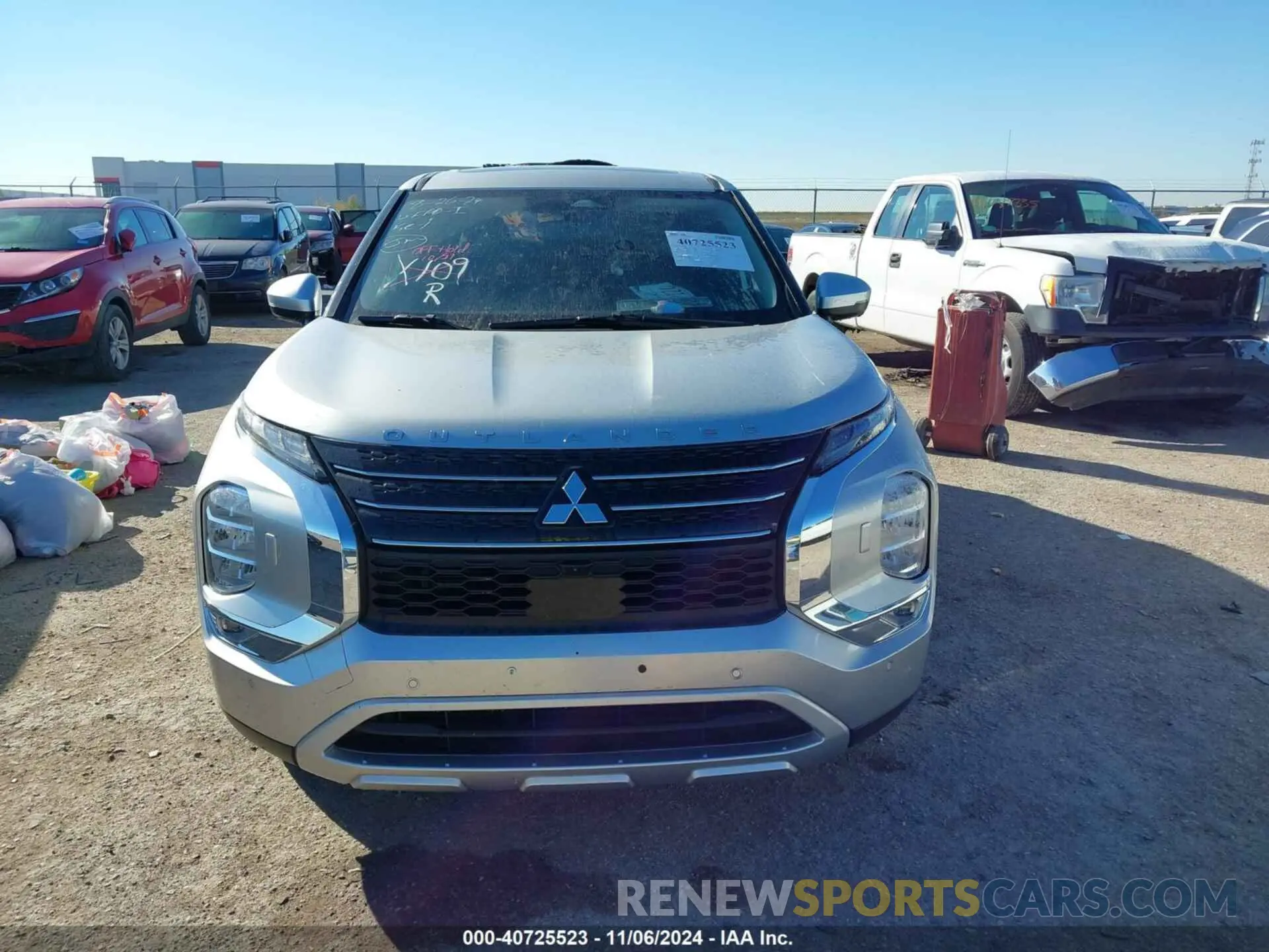 12 fotografías del automóvil dañado JA4J4UA87NZ016522 MITSUBISHI OUTLANDER 2022