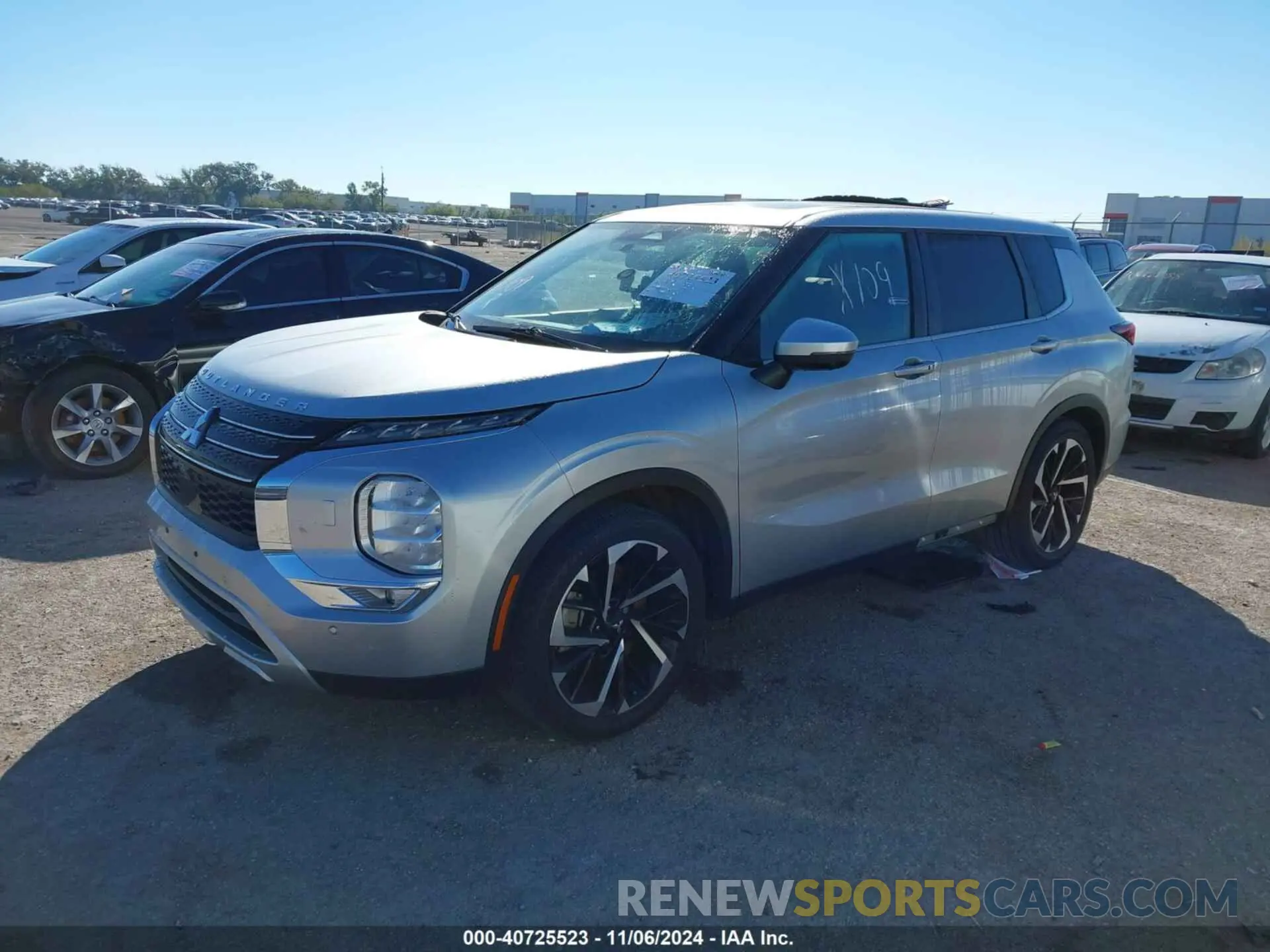 2 fotografías del automóvil dañado JA4J4UA87NZ016522 MITSUBISHI OUTLANDER 2022