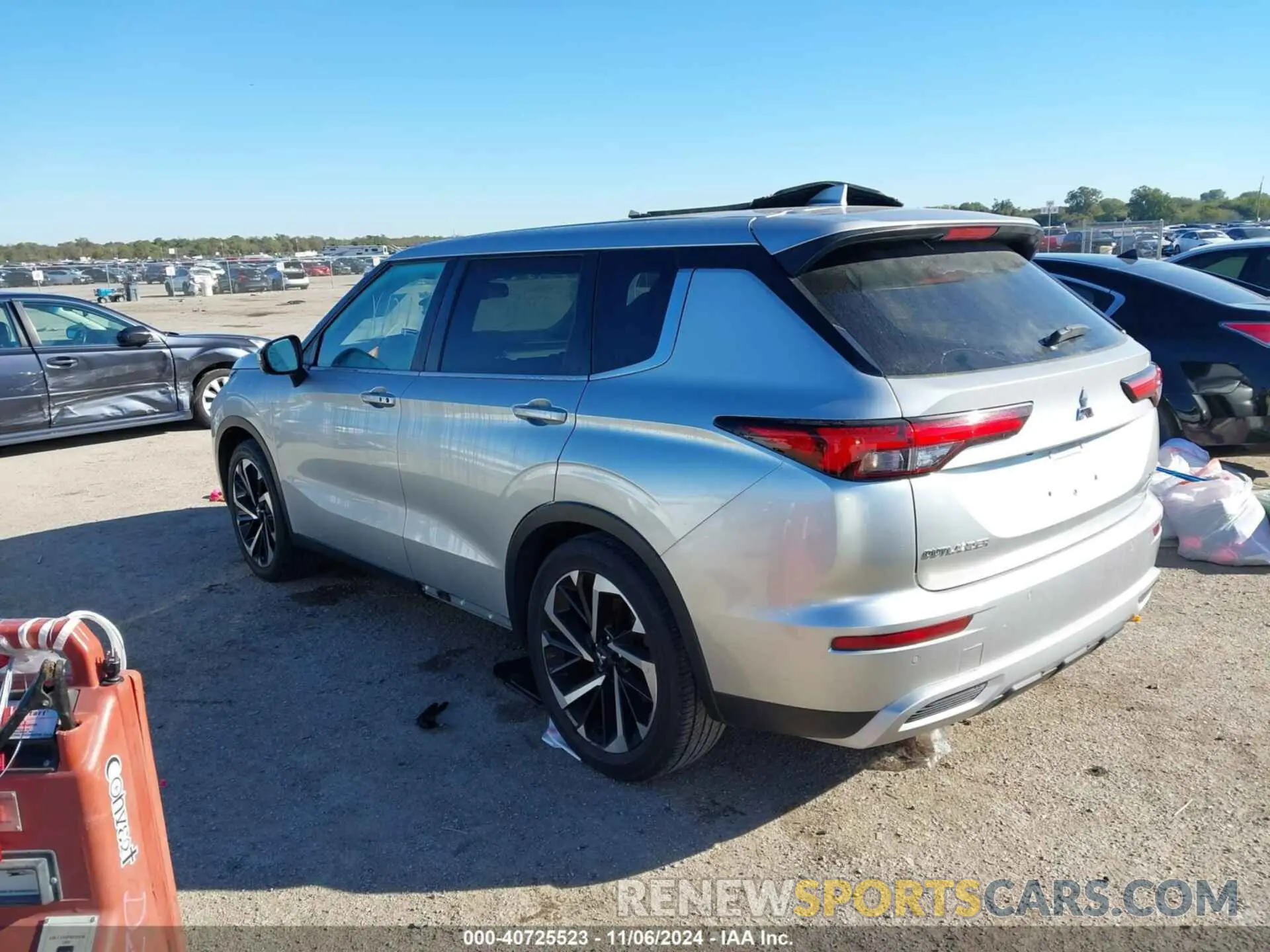 3 fotografías del automóvil dañado JA4J4UA87NZ016522 MITSUBISHI OUTLANDER 2022