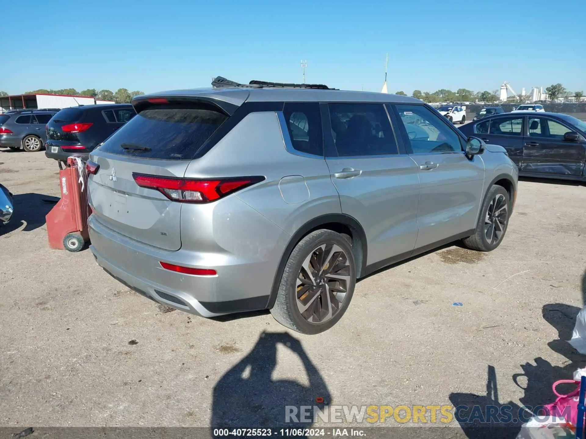 4 fotografías del automóvil dañado JA4J4UA87NZ016522 MITSUBISHI OUTLANDER 2022