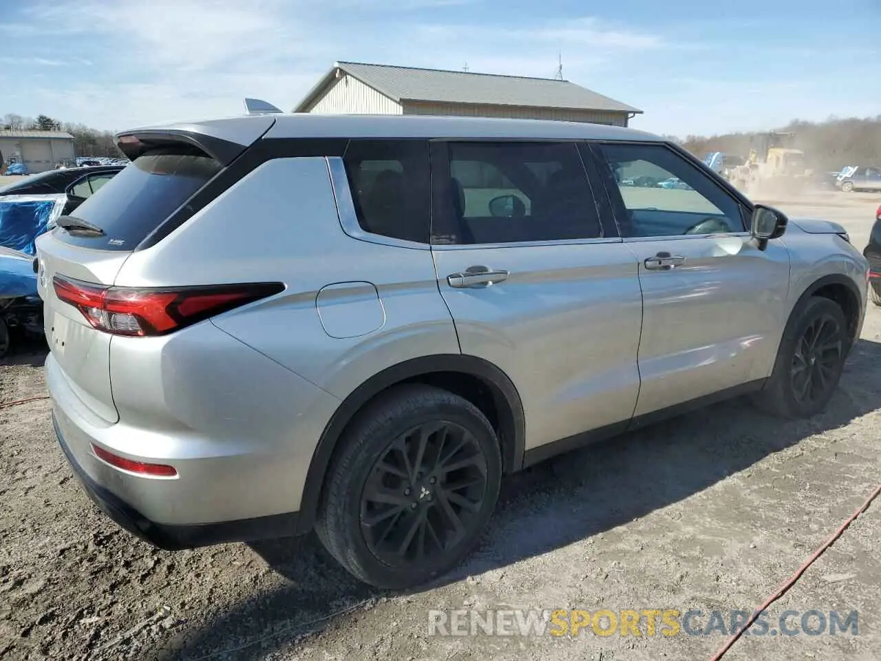 3 fotografías del automóvil dañado JA4J4UA87NZ077420 MITSUBISHI OUTLANDER 2022