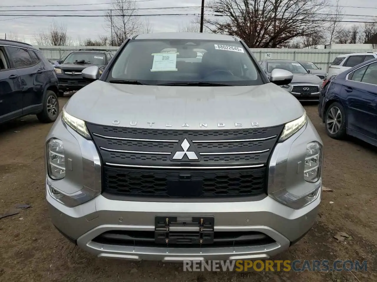 5 fotografías del automóvil dañado JA4J4UA88NZ048783 MITSUBISHI OUTLANDER 2022