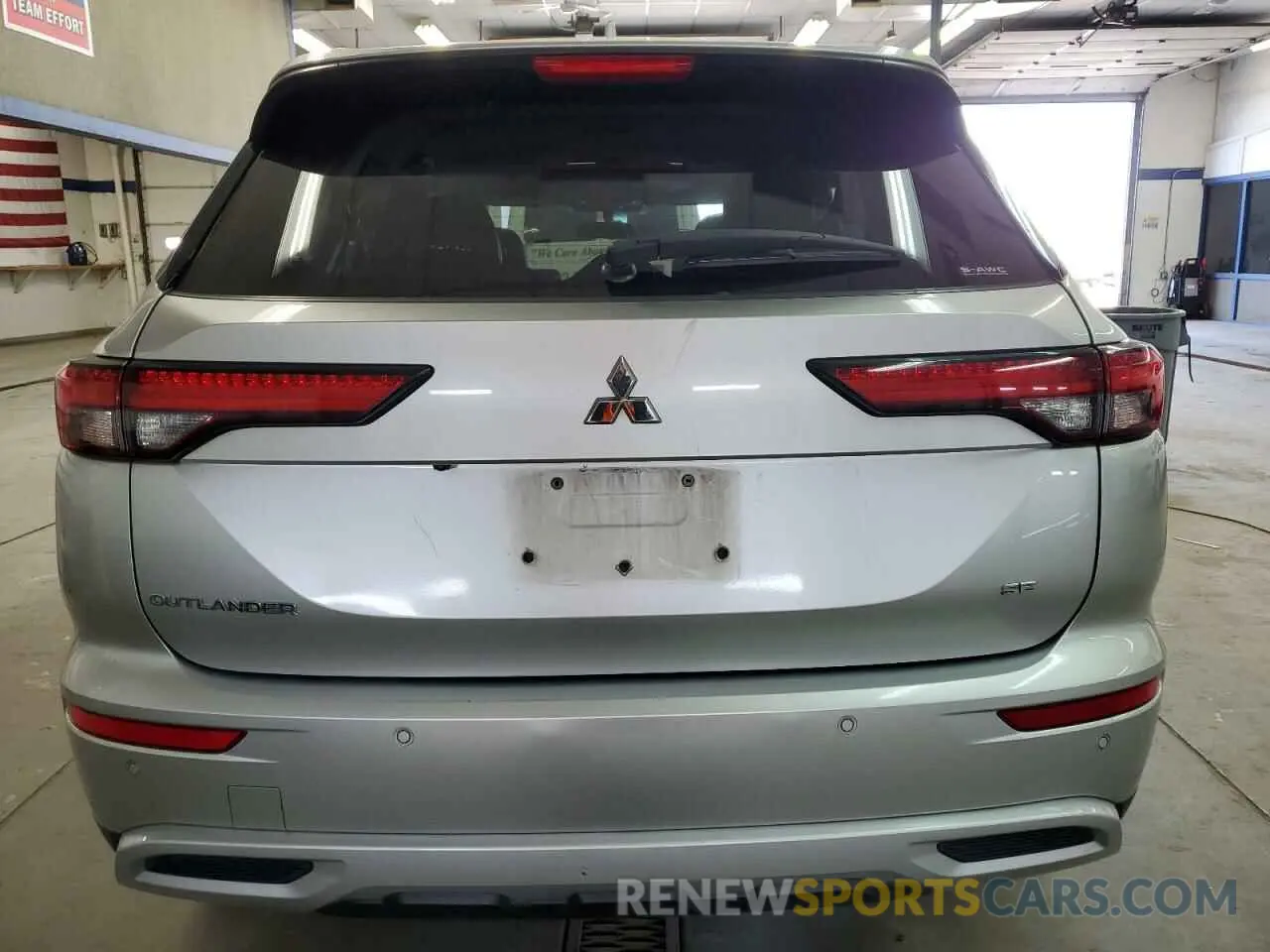 6 fotografías del automóvil dañado JA4J4UA88NZ055667 MITSUBISHI OUTLANDER 2022