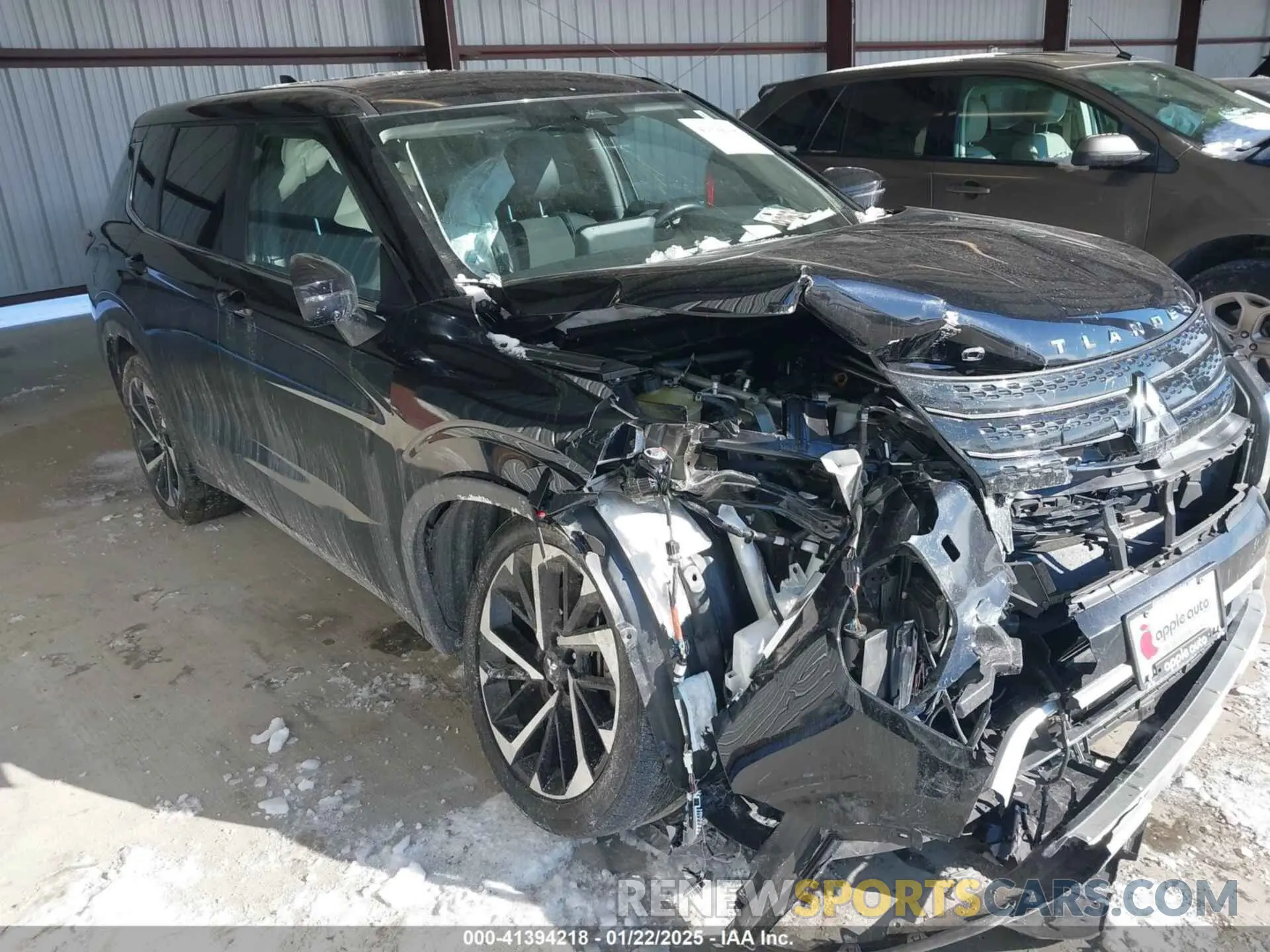 1 fotografías del automóvil dañado JA4J4UA88NZ067382 MITSUBISHI OUTLANDER 2022