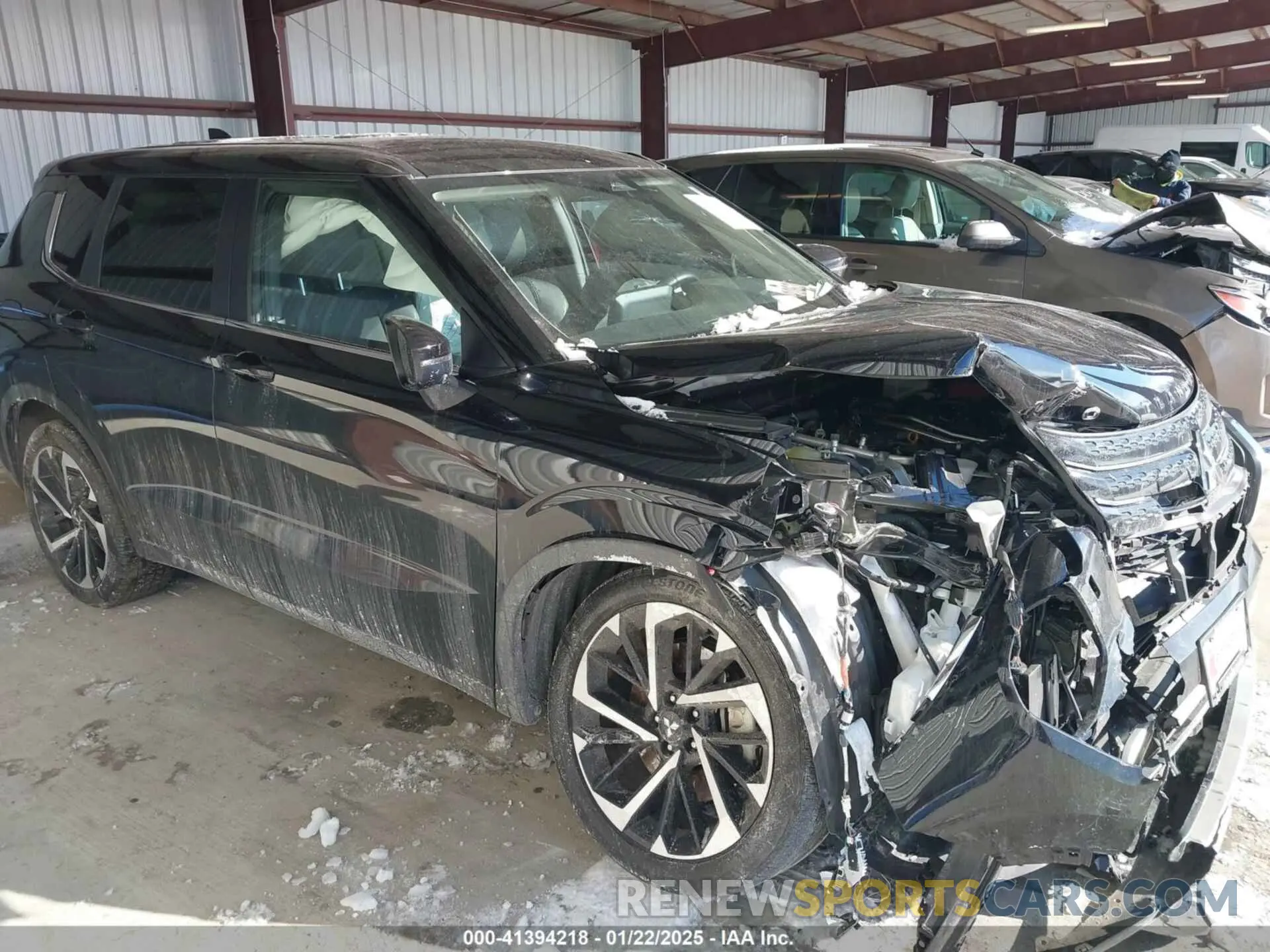 12 fotografías del automóvil dañado JA4J4UA88NZ067382 MITSUBISHI OUTLANDER 2022