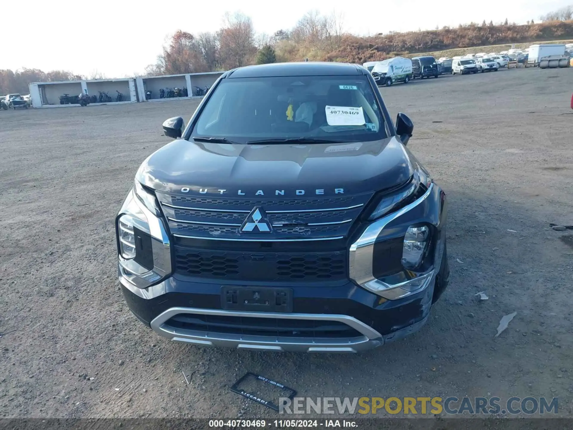 12 fotografías del automóvil dañado JA4J4UA89NZ048131 MITSUBISHI OUTLANDER 2022