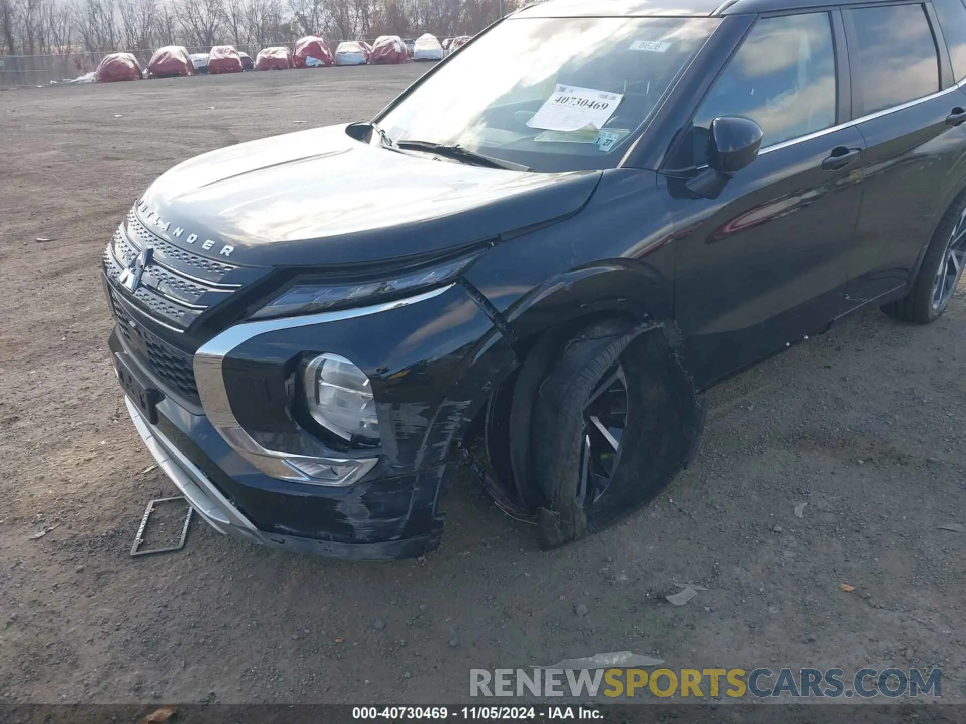 6 fotografías del automóvil dañado JA4J4UA89NZ048131 MITSUBISHI OUTLANDER 2022