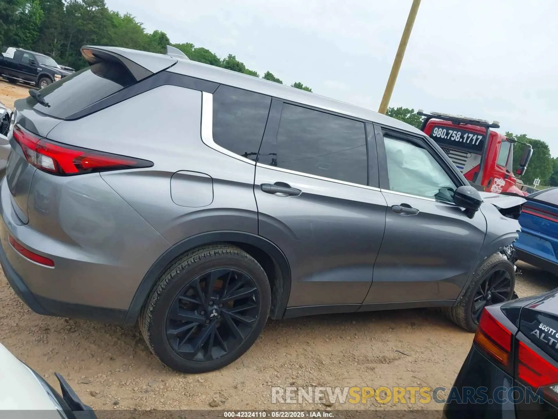 13 fotografías del automóvil dañado JA4J4UA89NZ069450 MITSUBISHI OUTLANDER 2022
