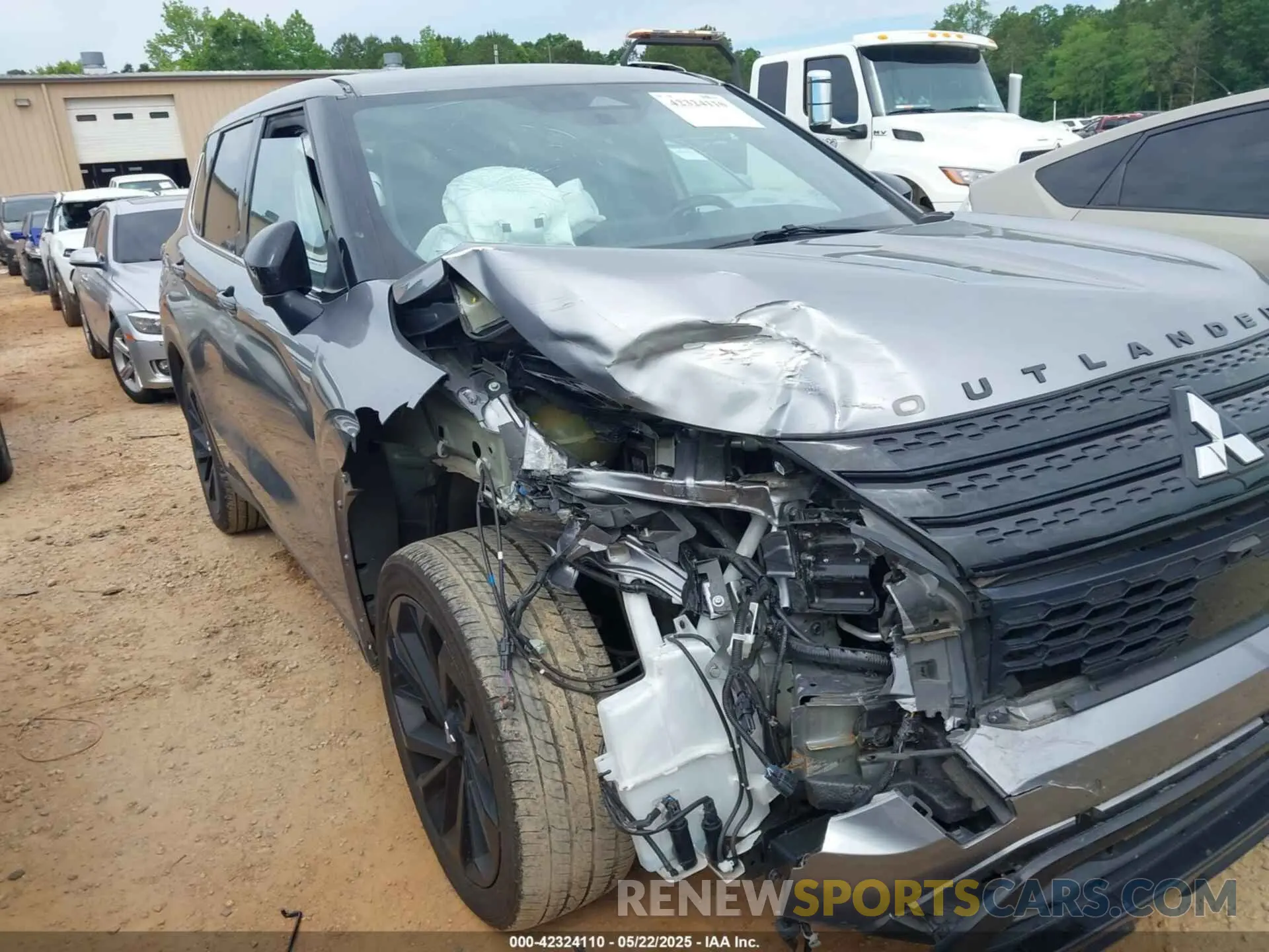 6 fotografías del automóvil dañado JA4J4UA89NZ069450 MITSUBISHI OUTLANDER 2022