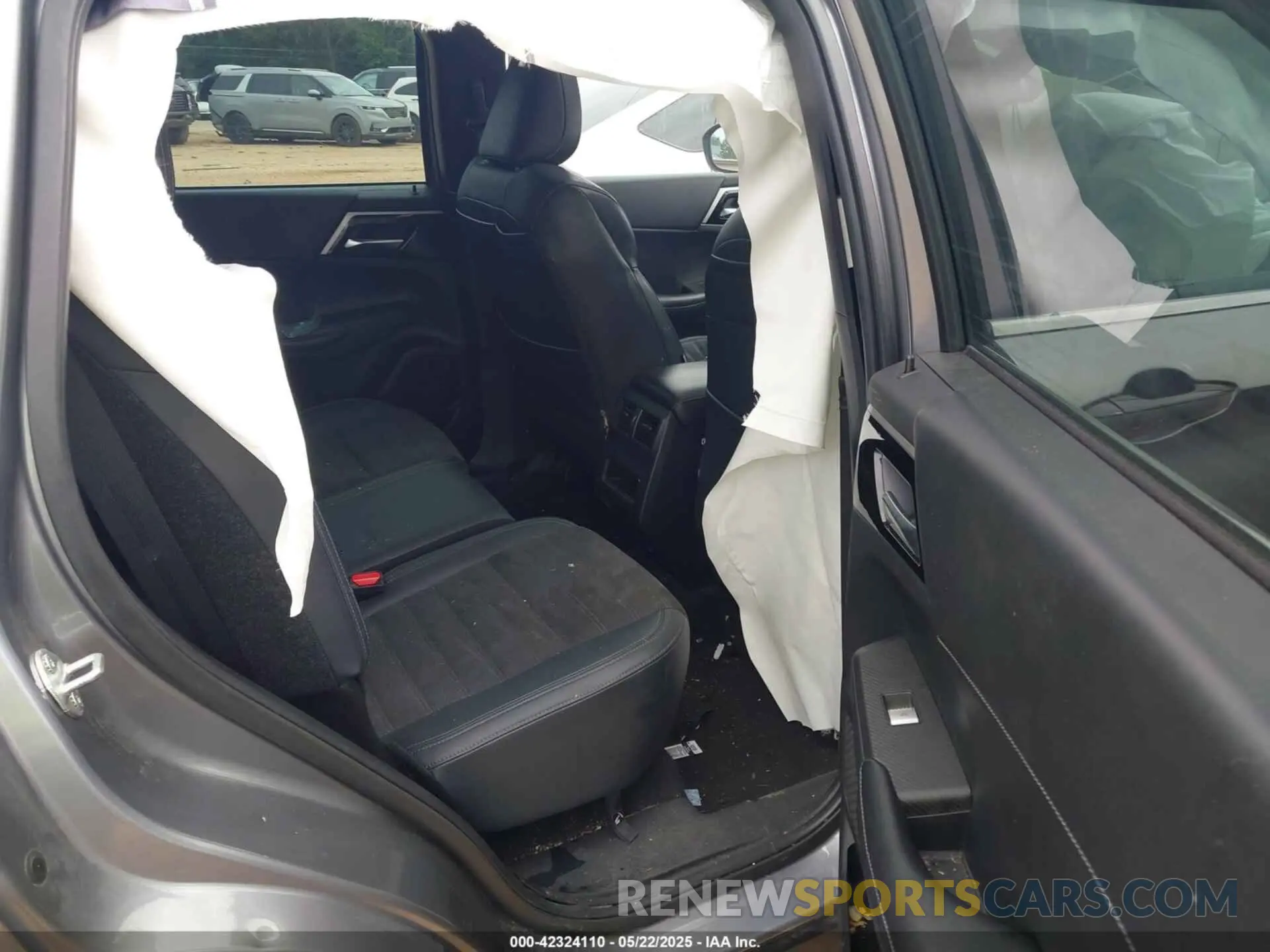 8 fotografías del automóvil dañado JA4J4UA89NZ069450 MITSUBISHI OUTLANDER 2022