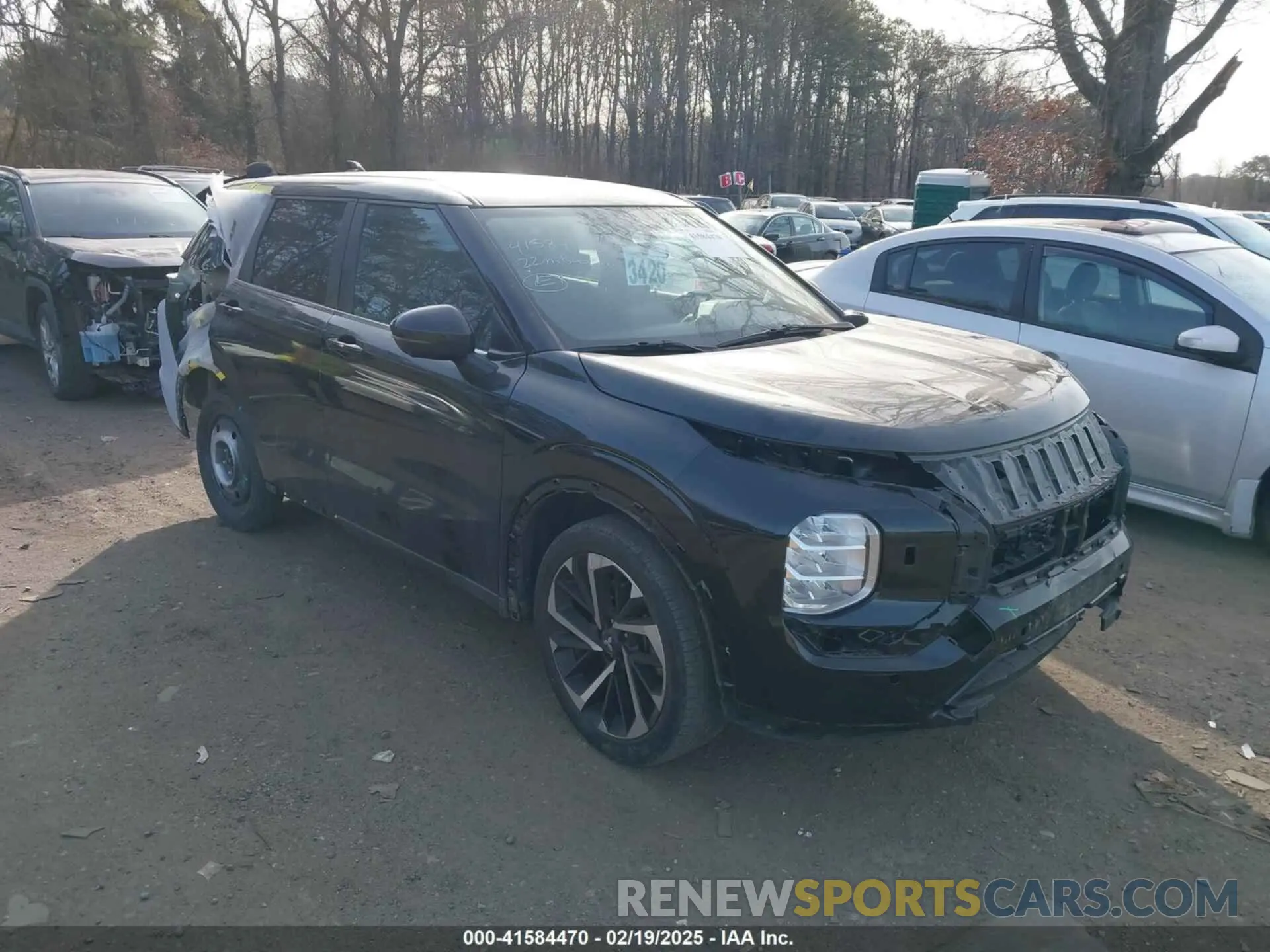 1 fotografías del automóvil dañado JA4J4UA8XNZ009760 MITSUBISHI OUTLANDER 2022