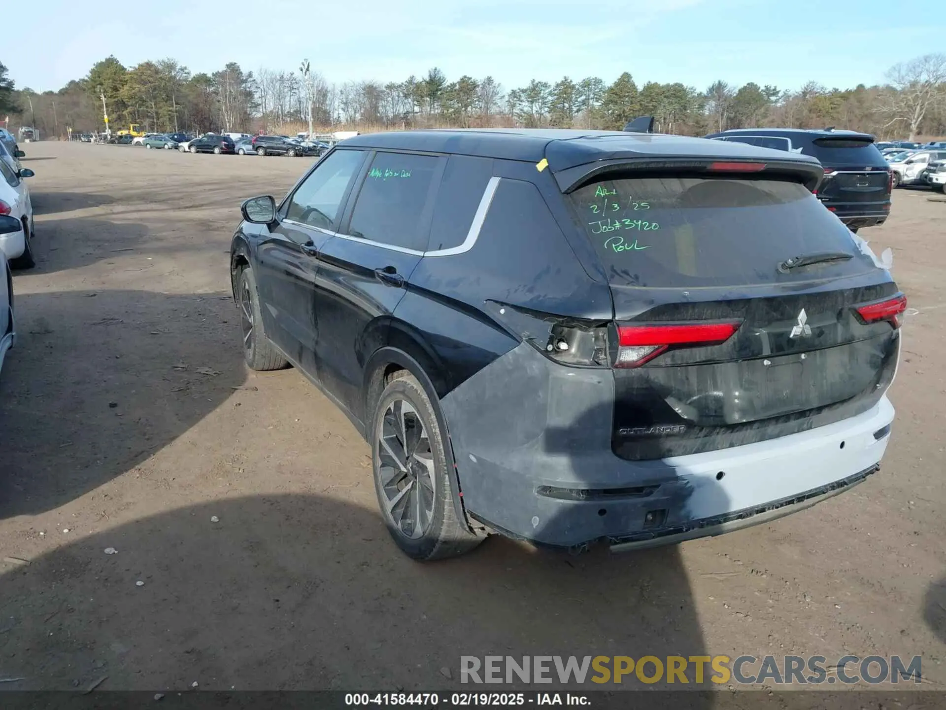 3 fotografías del automóvil dañado JA4J4UA8XNZ009760 MITSUBISHI OUTLANDER 2022