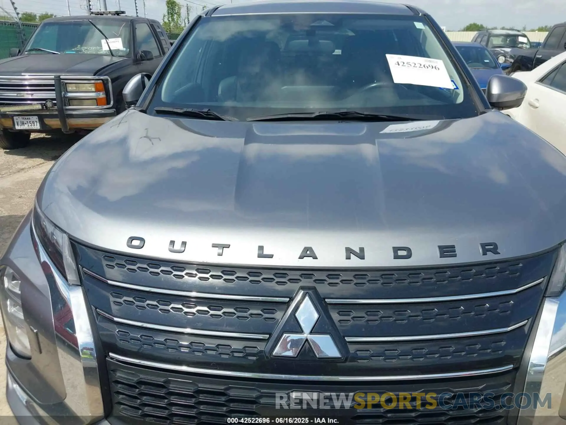 10 fotografías del automóvil dañado JA4J4UA8XNZ048493 MITSUBISHI OUTLANDER 2022
