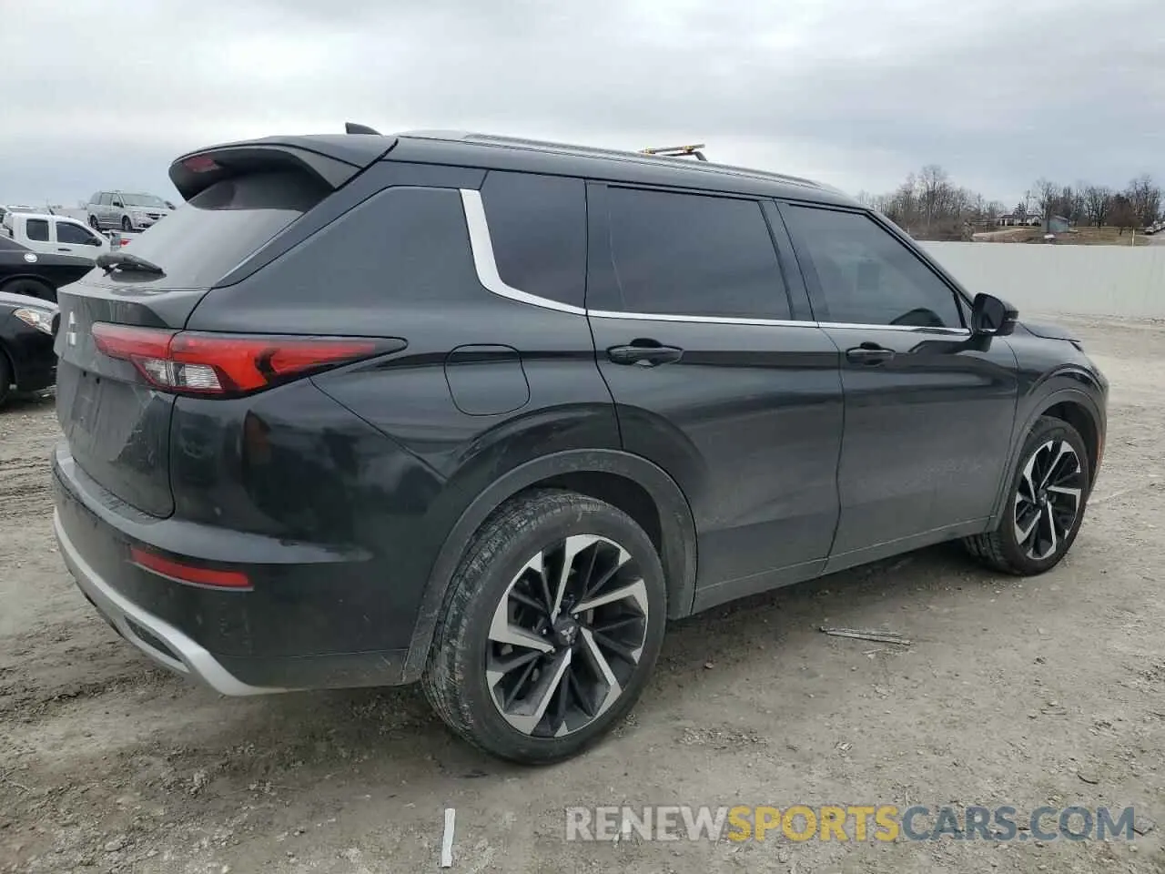 3 fotografías del automóvil dañado JA4J4VA81NZ073854 MITSUBISHI OUTLANDER 2022