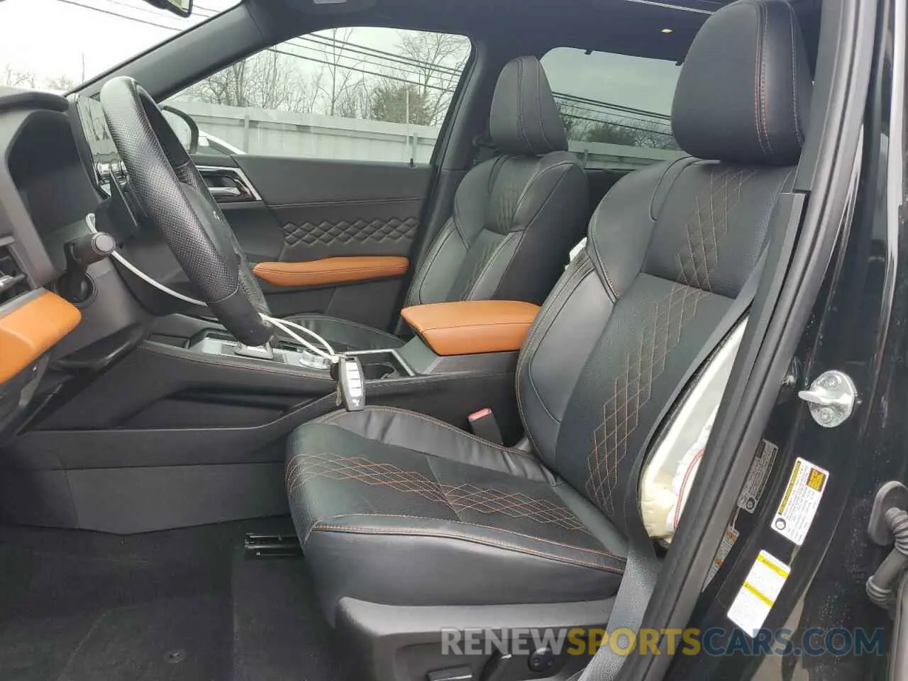 7 fotografías del automóvil dañado JA4J4VA81NZ073854 MITSUBISHI OUTLANDER 2022