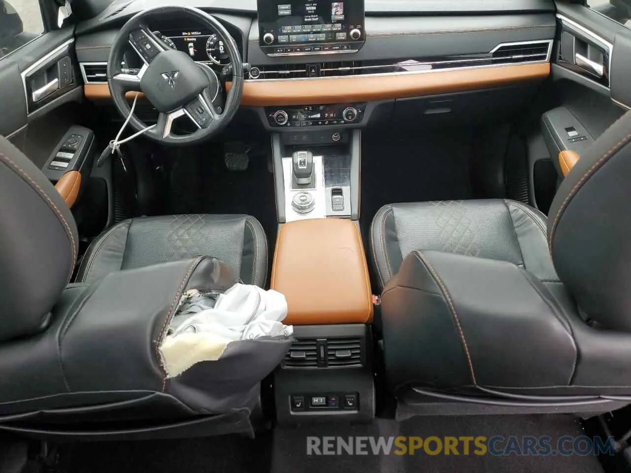8 fotografías del automóvil dañado JA4J4VA81NZ073854 MITSUBISHI OUTLANDER 2022