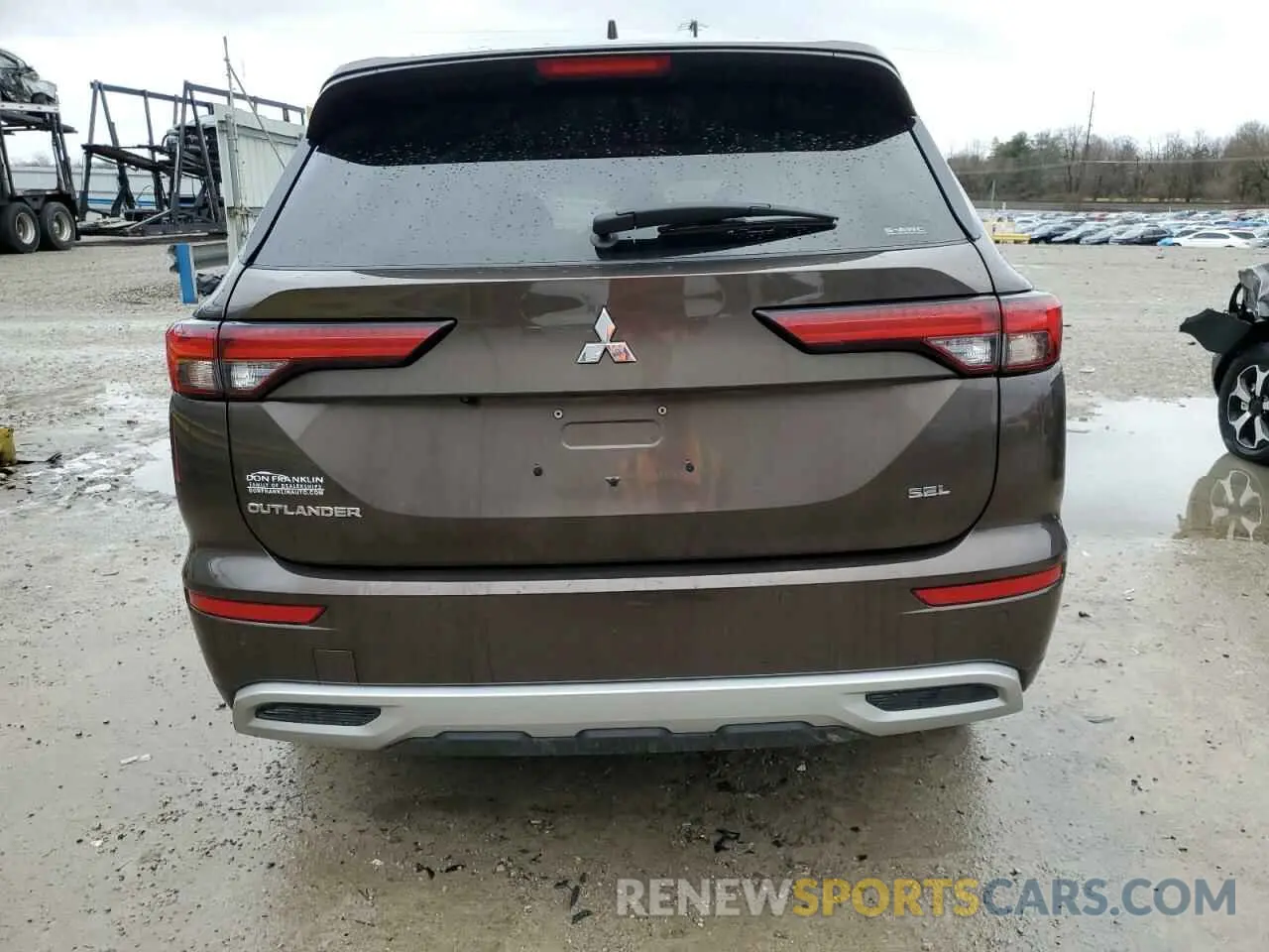 6 fotografías del automóvil dañado JA4J4VA83NZ085715 MITSUBISHI OUTLANDER 2022