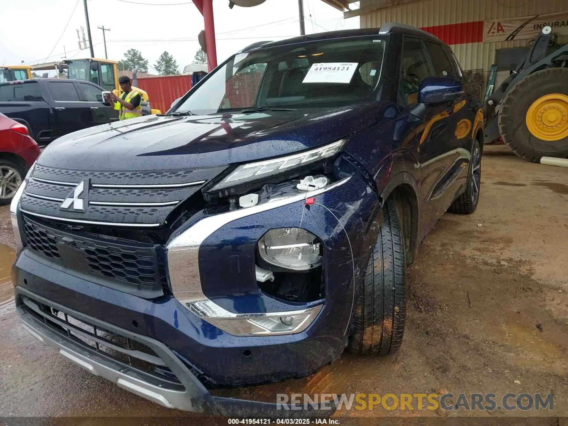 6 fotografías del automóvil dañado JA4J4VA84NZ077140 MITSUBISHI OUTLANDER 2022