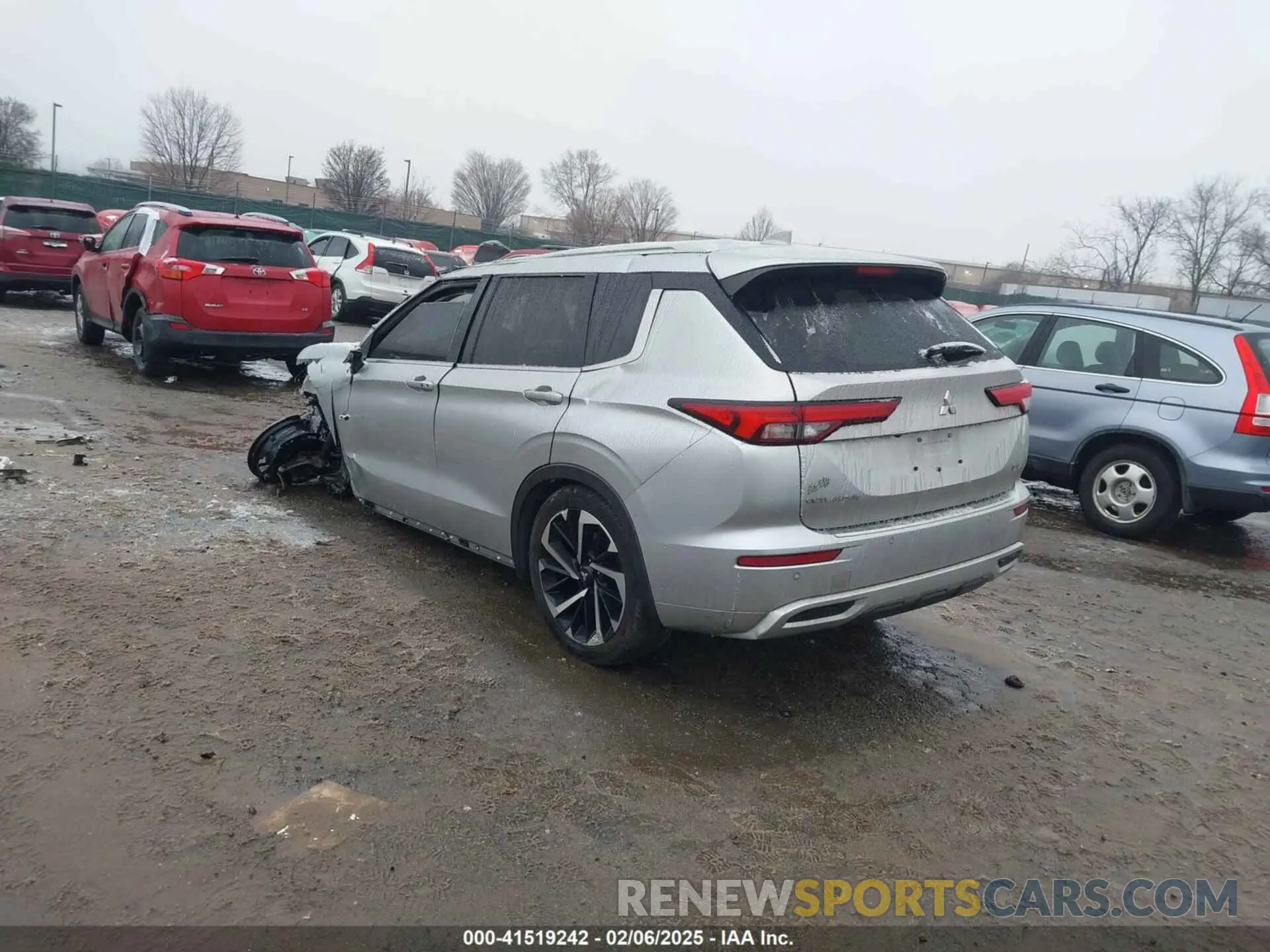 3 fotografías del automóvil dañado JA4J4VA85NZ009235 MITSUBISHI OUTLANDER 2022
