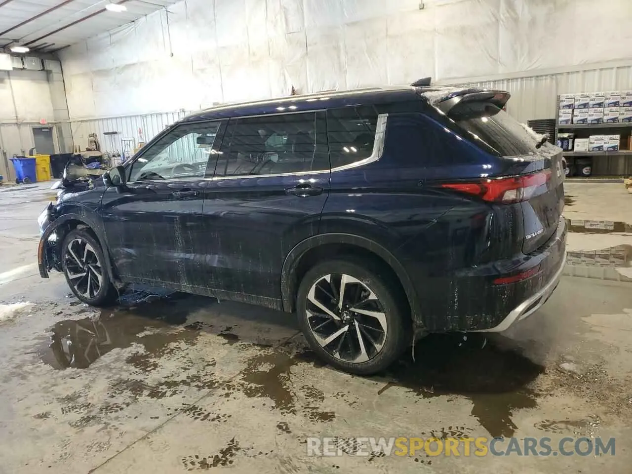 2 fotografías del automóvil dañado JA4J4VA85NZ038928 MITSUBISHI OUTLANDER 2022