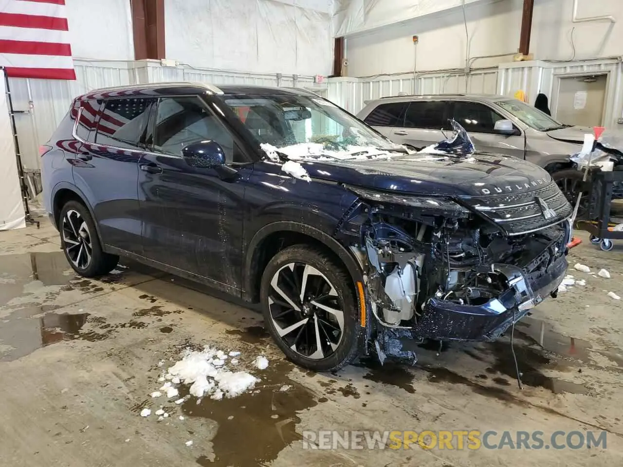 4 fotografías del automóvil dañado JA4J4VA85NZ038928 MITSUBISHI OUTLANDER 2022