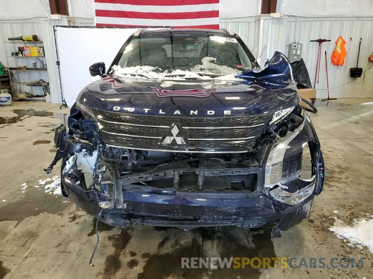 5 fotografías del automóvil dañado JA4J4VA85NZ038928 MITSUBISHI OUTLANDER 2022