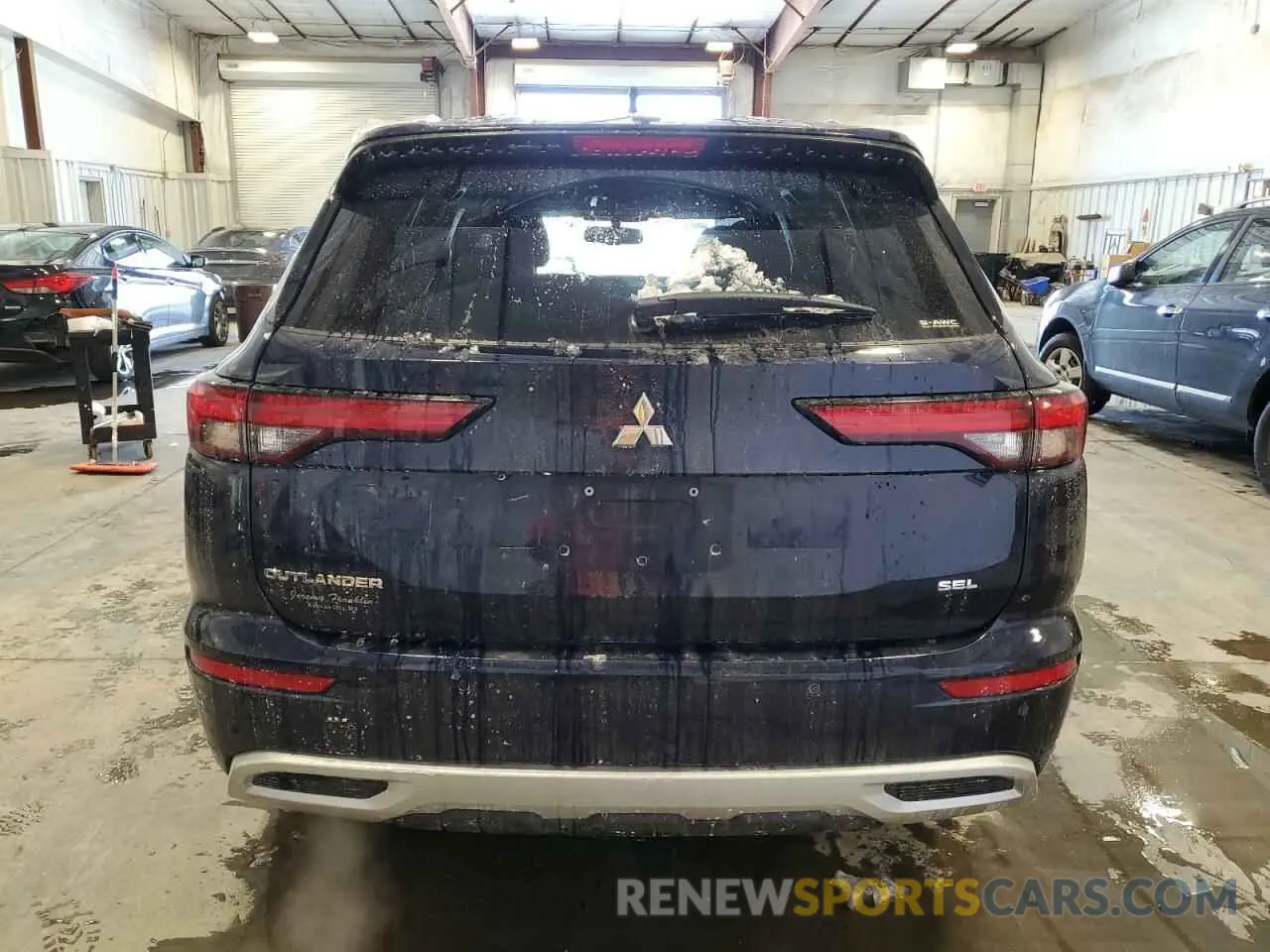 6 fotografías del automóvil dañado JA4J4VA85NZ038928 MITSUBISHI OUTLANDER 2022