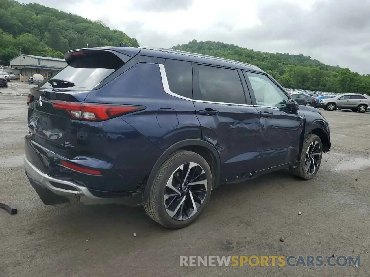 3 fotografías del automóvil dañado JA4J4VA86NZ007784 MITSUBISHI OUTLANDER 2022