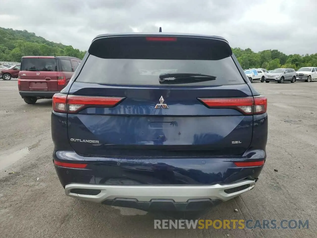 6 fotografías del automóvil dañado JA4J4VA86NZ007784 MITSUBISHI OUTLANDER 2022