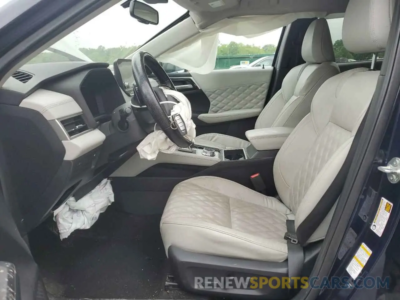 7 fotografías del automóvil dañado JA4J4VA86NZ007784 MITSUBISHI OUTLANDER 2022