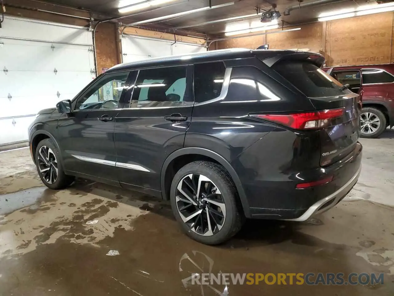 2 fotografías del automóvil dañado JA4J4VA86NZ084381 MITSUBISHI OUTLANDER 2022