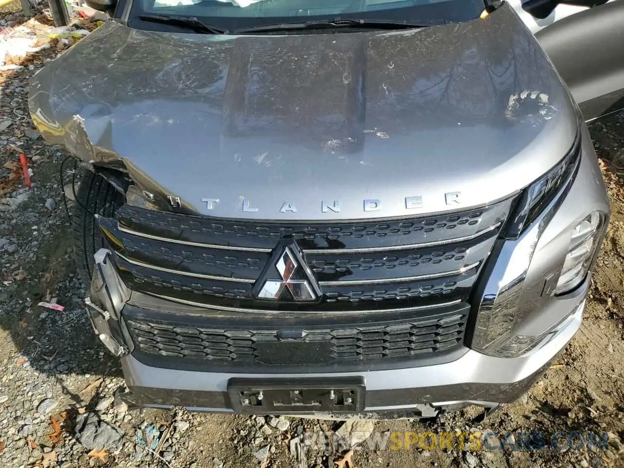 12 fotografías del automóvil dañado JA4J4VA86NZ091086 MITSUBISHI OUTLANDER 2022