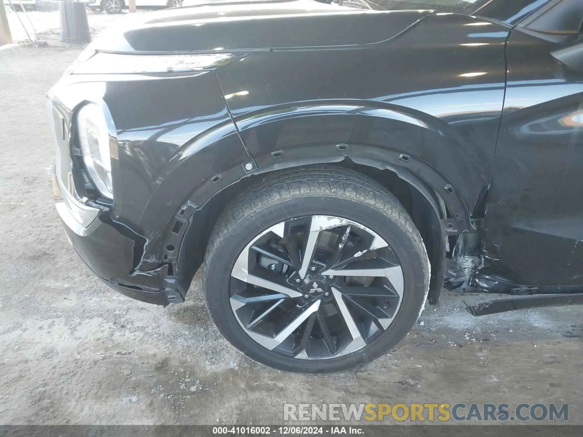6 fotografías del automóvil dañado JA4J4VA87NZ029759 MITSUBISHI OUTLANDER 2022