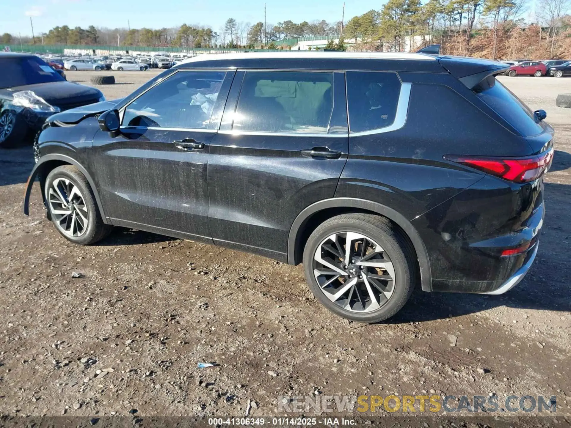 3 fotografías del automóvil dañado JA4J4VA87NZ056900 MITSUBISHI OUTLANDER 2022