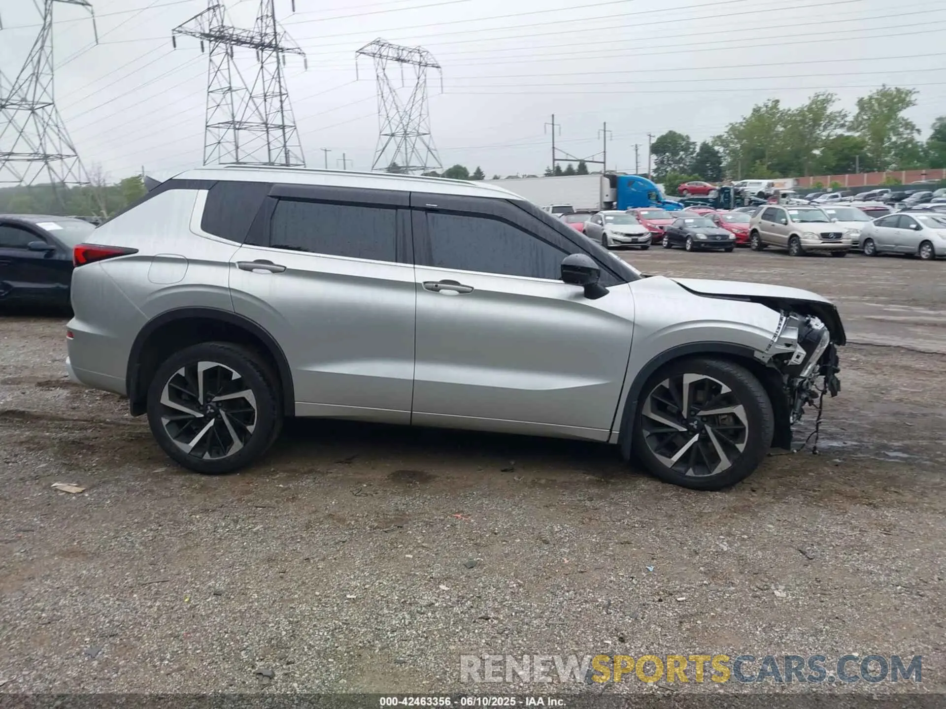 13 fotografías del automóvil dañado JA4J4VA87NZ090464 MITSUBISHI OUTLANDER 2022