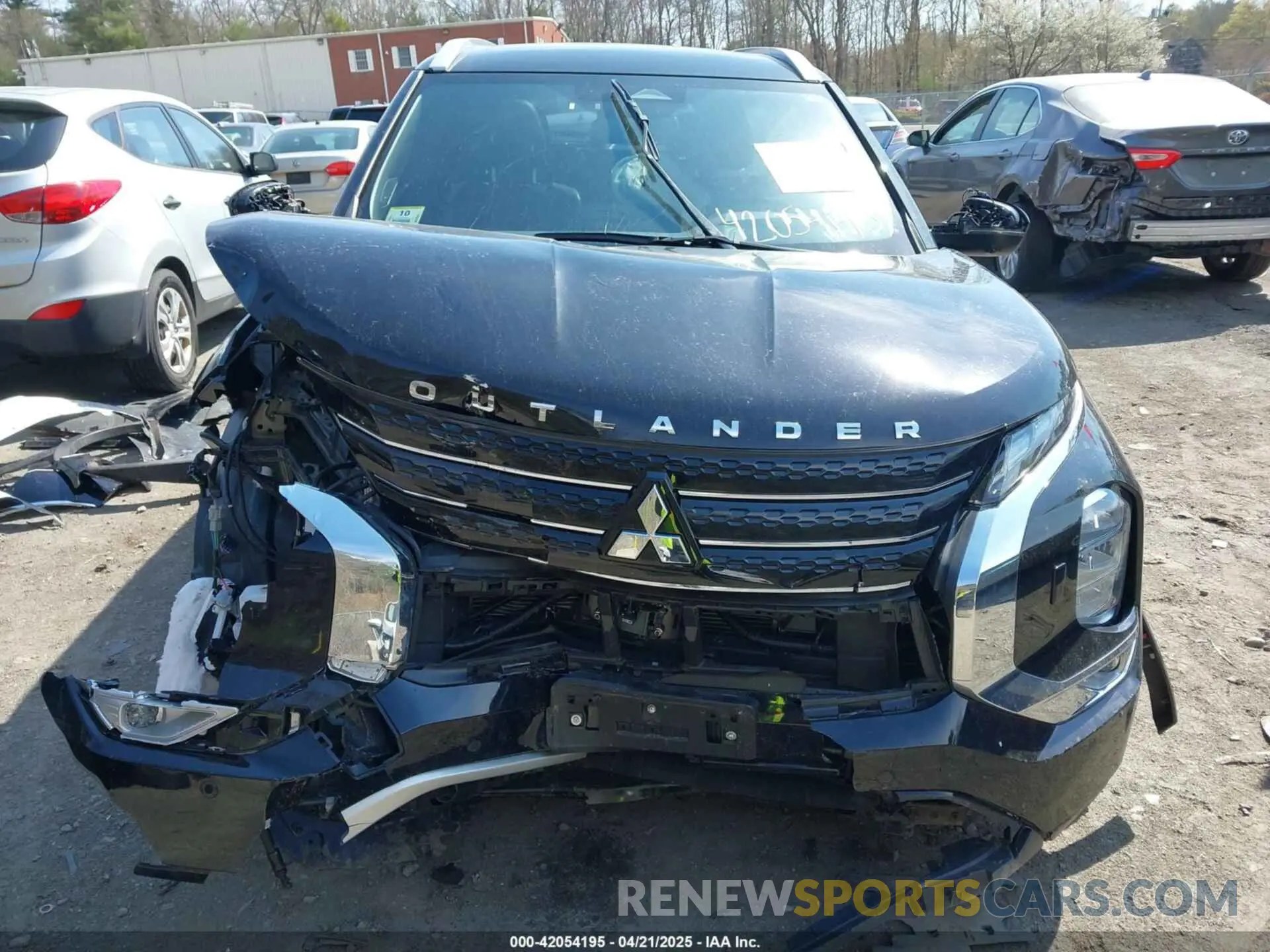 13 fotografías del automóvil dañado JA4J4VA88NZ085371 MITSUBISHI OUTLANDER 2022