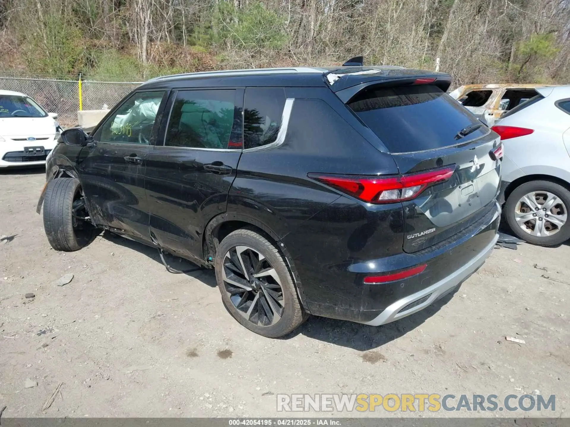 3 fotografías del automóvil dañado JA4J4VA88NZ085371 MITSUBISHI OUTLANDER 2022