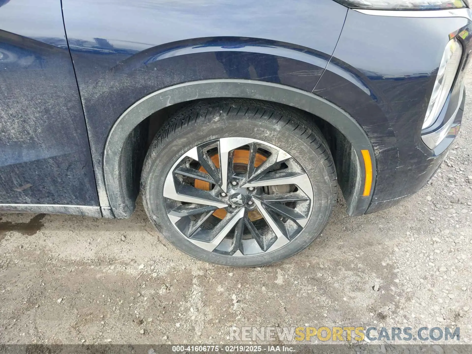 6 fotografías del automóvil dañado JA4J4VA89NZ008542 MITSUBISHI OUTLANDER 2022