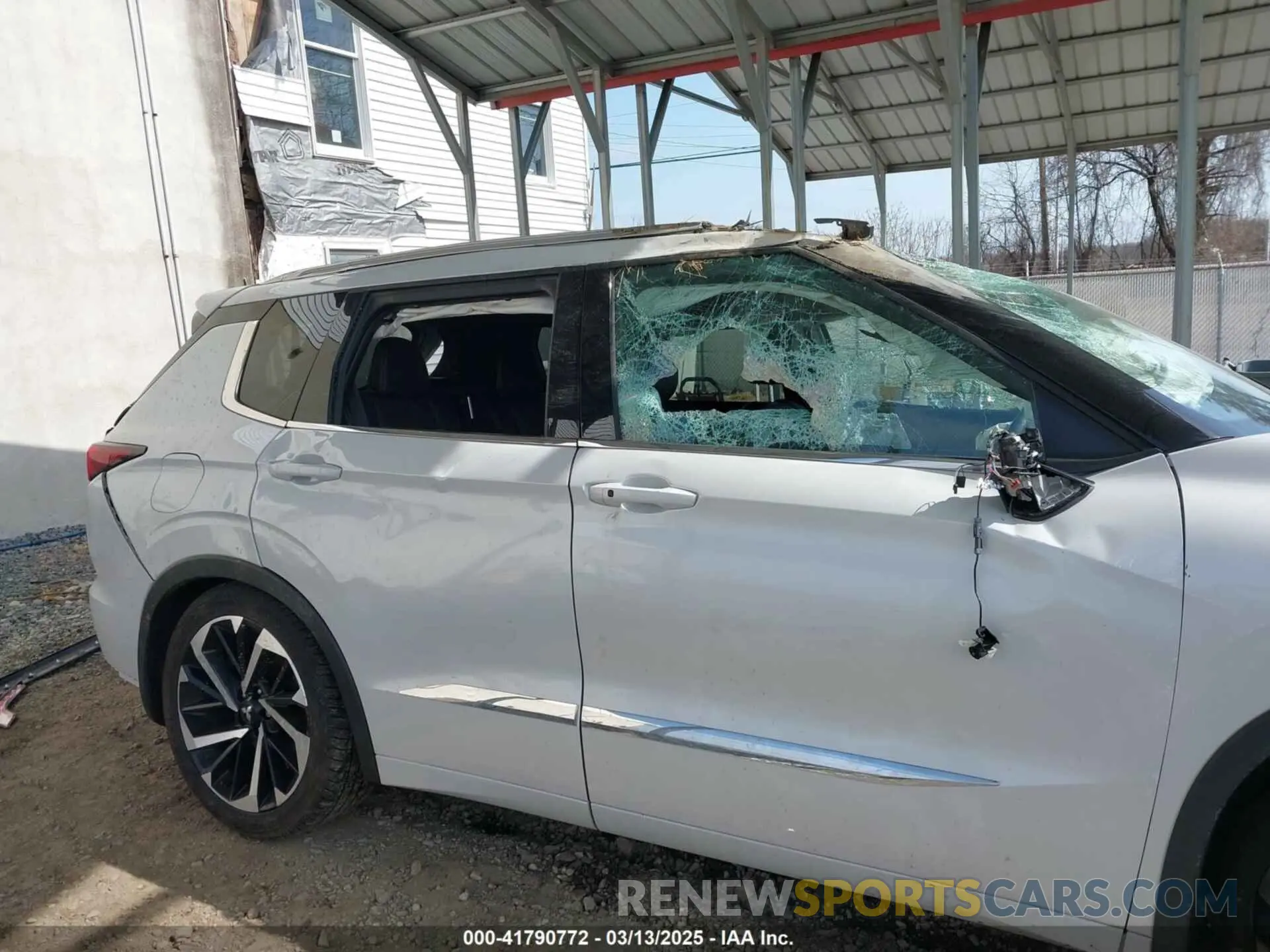 13 fotografías del automóvil dañado JA4J4VA8XNZ040223 MITSUBISHI OUTLANDER 2022