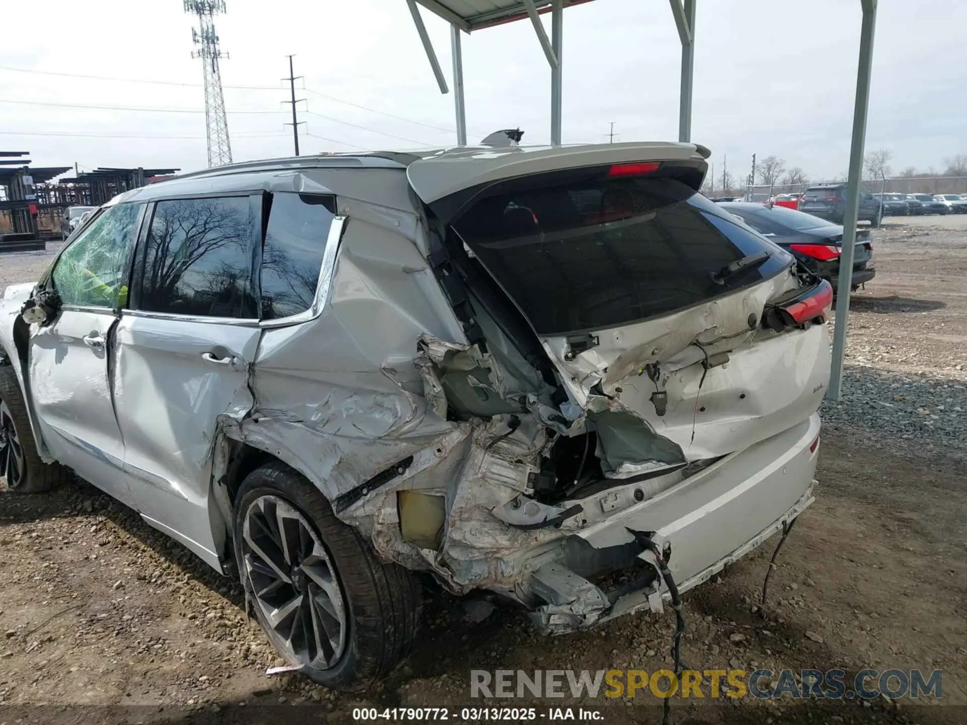 14 fotografías del automóvil dañado JA4J4VA8XNZ040223 MITSUBISHI OUTLANDER 2022
