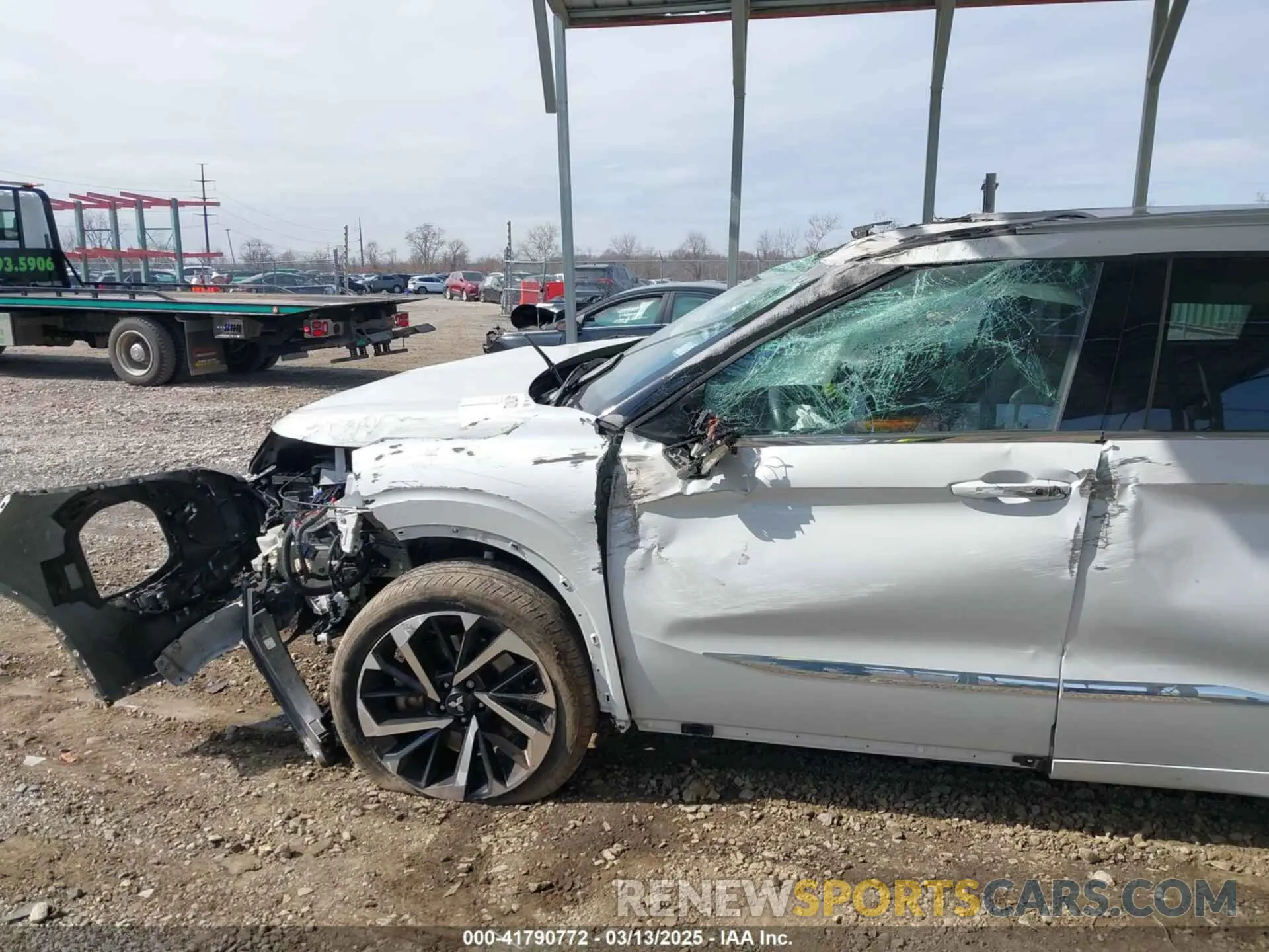 15 fotografías del automóvil dañado JA4J4VA8XNZ040223 MITSUBISHI OUTLANDER 2022