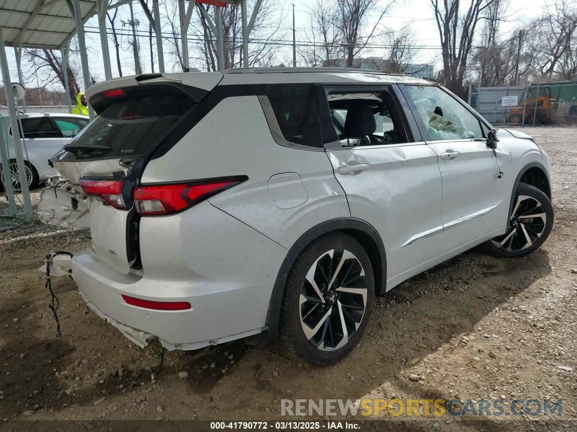 4 fotografías del automóvil dañado JA4J4VA8XNZ040223 MITSUBISHI OUTLANDER 2022