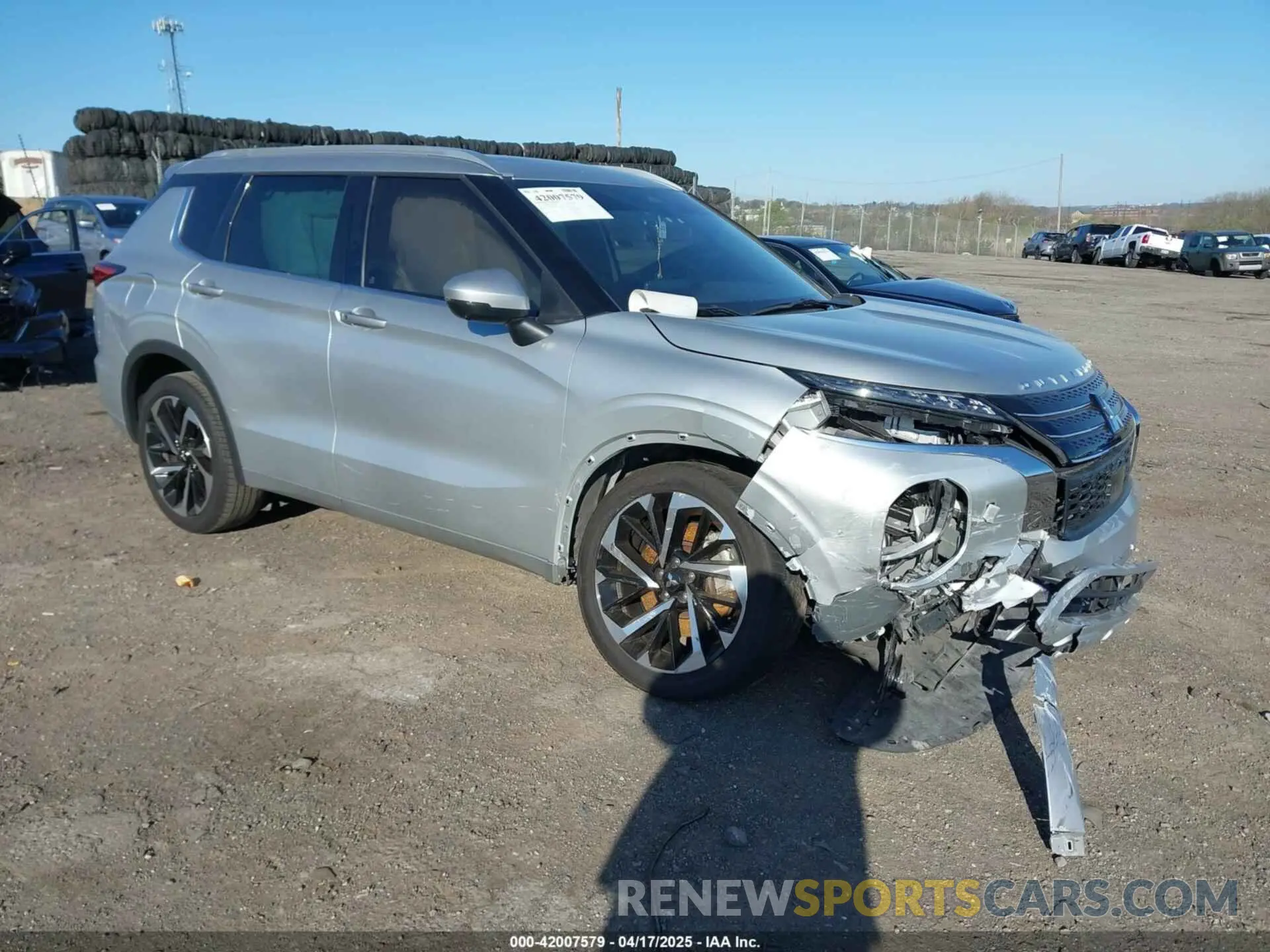 1 fotografías del automóvil dañado JA4J4VA8XNZ073061 MITSUBISHI OUTLANDER 2022